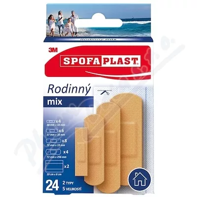 3M Spofaplast 603 Family mix 24szt