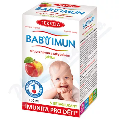 Syrop BABY IMUN z głogiem i rokitnikiem APPLE 100ml