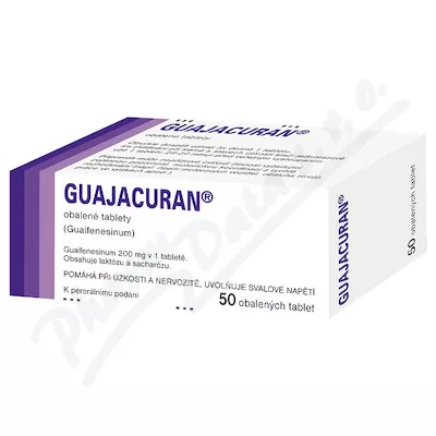 Guajacuran 200 mg tbl.obd.50