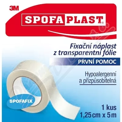 3M Spofaplast 431 Fix.patch transp.fol.5mx12.5mm