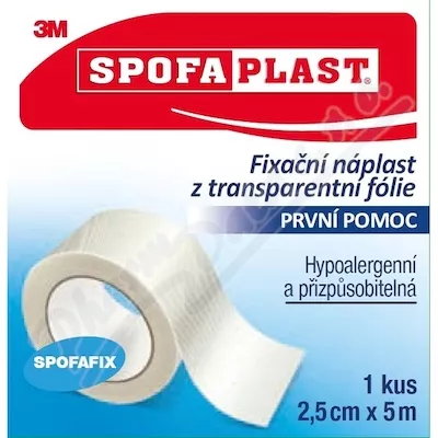 3M Spofaplast 432 Fix.patch transp.fol.5mx25mm