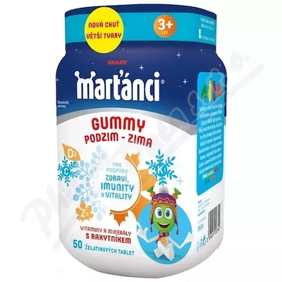 Walmark Martians Gummy jesień-zima tbl.50