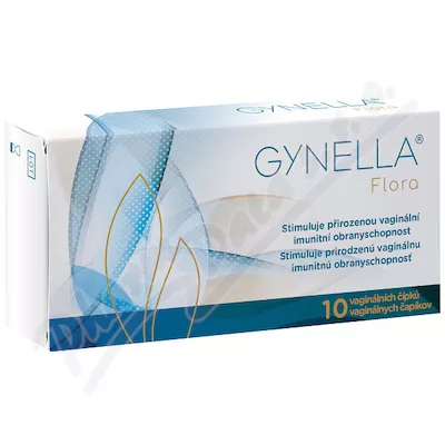 GYNELLA Flora 10 vaginálních čípků