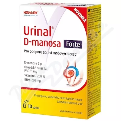 Urinal D-mannose Forte 10 saszetek