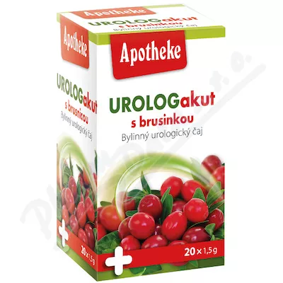 Apotheke Urolog acut z herbatą żurawinową 20x1,5g