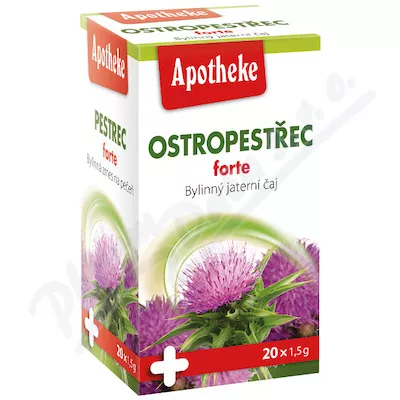 Apotheke Ostropest plamisty forte herbata na wątrobę 20x1,5g