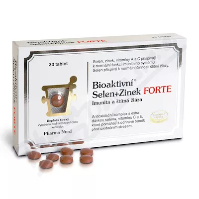 Bioaktywny Selen + Cynk FORTE tbl.30