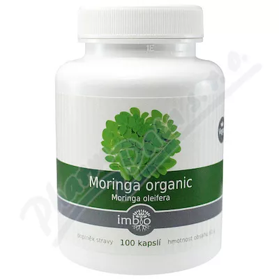 Imbio Moringa organic cps.100