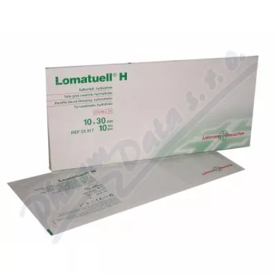 LOMATUELL H - STERILNÍ MASTNÝ TYL, 10 CM X 30 CM