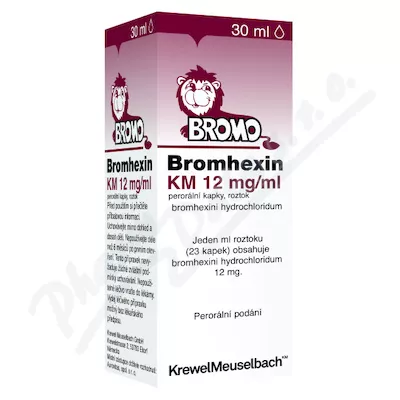 Bromhexine KM 12mg/ml por.gtt.sol.30ml