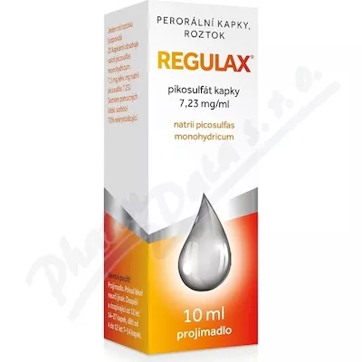 Regulax Picosulfate krople 7,23mg/ml gtt.sol.1x10ml