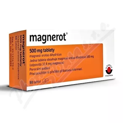 Magnerot 500mg tbl.nob.50 I