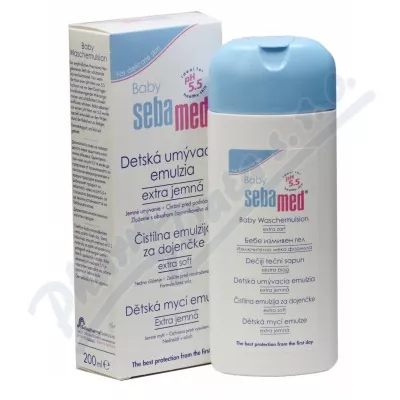 SEBAMED Emulsja do mycia dla niemowląt extra delikatna 200ml