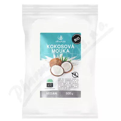 Allnature Mąka kokosowa BIO 500g