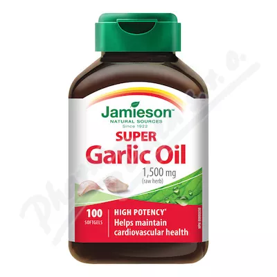 JAMIESON Super garlic 1500mg cps.100