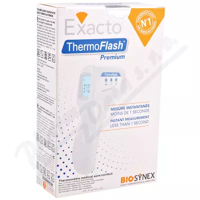 Termometr bezdotykowy Exacto ThermoFlash Premium