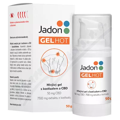 Jadon GEL HOT żel na gorąco z żywokostem i CBD 50g