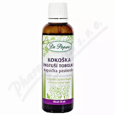 Dr.Popov Krople ziołowe Kokoschka past.capsule 50ml