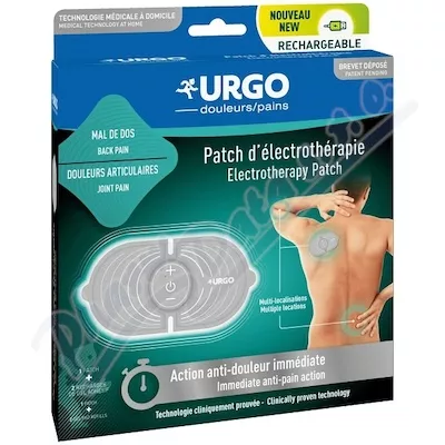 URGO ELECTROTHERAPY Plaster przeciwbólowy do wielokrotnego ładowania