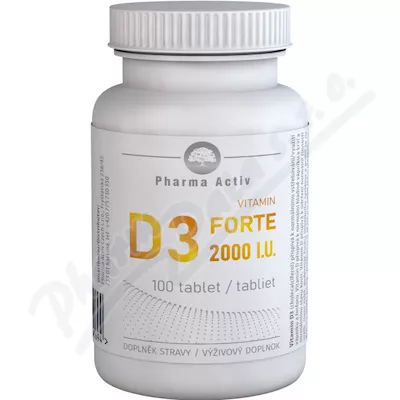 Witamina D3 FORTE 2000 I.U.tbl.100