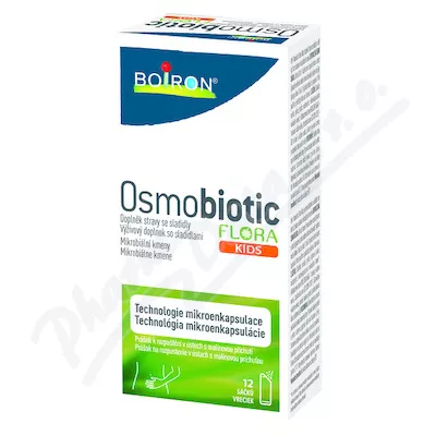 Osmobiotic Flora Kids por.gra.sus. 12 saszetek