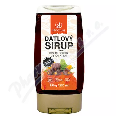 Organiczny syrop daktylowy Allnature 250ml