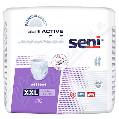 Seni Active Plus XXL pieluchomajtki na nietrzymanie moczu 10szt