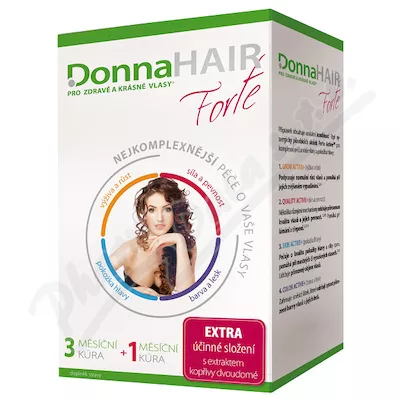 DonnaHAIR FORTE 4-miesięczna kuracja tob.90+30 gratis