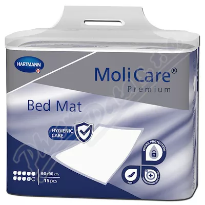 MoliCare Bed Mat 9k 60x90 15szt sav.2719ml