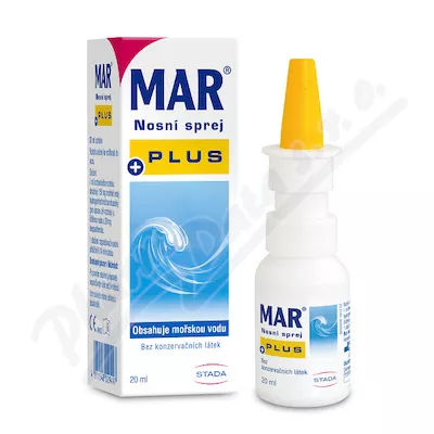 MAR Plus Nasenspray 20ml woda morska z dexpanem.3%