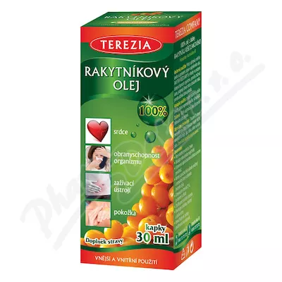 TEREZIA Rakytníkový olej 100% kapky 30ml