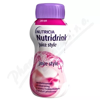 Nutridrink Juice style truskawka por sol.4x200ml