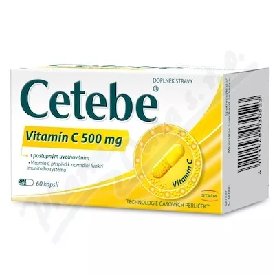 Cetebe witamina C 500mg cps.60