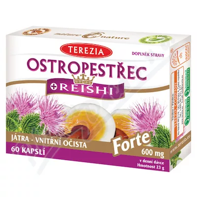 TEREZIA Milk Thistle+Reishi Forte cps.60