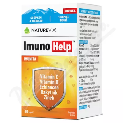 NatureVia ImmunoHelp cps.60