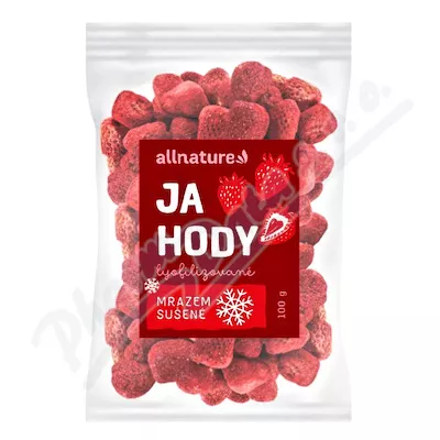 Allnature Liofilizowane truskawki 100g