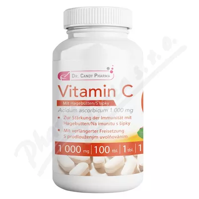 Dr.Candy Pharma Witamina C Akut tbl.100x1000mg