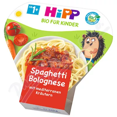 HiPP Organiczne spaghetti bolognese 1r 250g