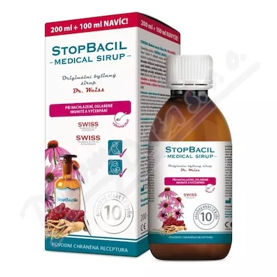 Dr.Weiss Stopbacil syrop 300 ml