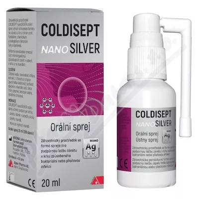 Coldisept nanoSilver spray doustny 20ml