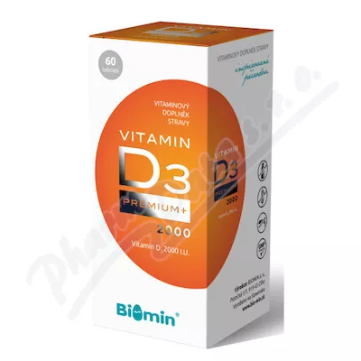 Biomin WITAMINA D3 PREMIUM+ 2000 I.U.tob.60