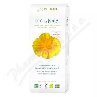 Eco by Naty Podkładki nocne 10szt