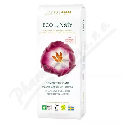 Eco by Naty Dodatkowe podpaski poporodowe 10szt