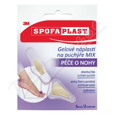 3M Spofaplast 913N Żelowe plastry na pęcherze MIX 5szt