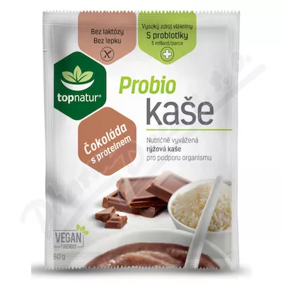 Probio kaszka czekoladowa z białkiem 60g TOPNATUR