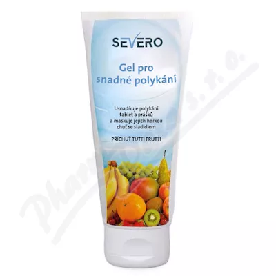 SEVERO gel pro snadné polykání tutti frutti 150ml