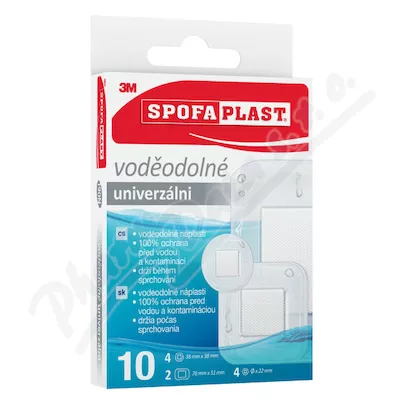 3M Spofaplast 190N Wodoodporne plastry mix 10szt