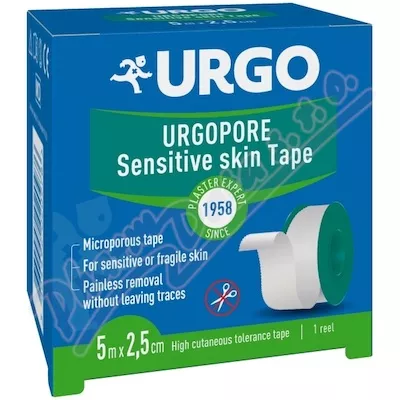 URGO PORE Plaster włókninowy 2,5cmx5m NOWOŚĆ