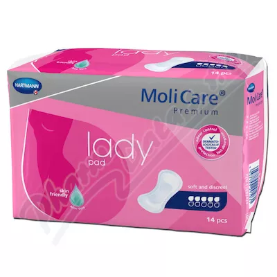 VLOŽKY ABSORPČNÍ MOLICARE LADY 5 KAPEK