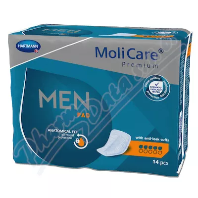 VLOŽKY ABSORPČNÍ MOLICARE MEN 5 KAPEK